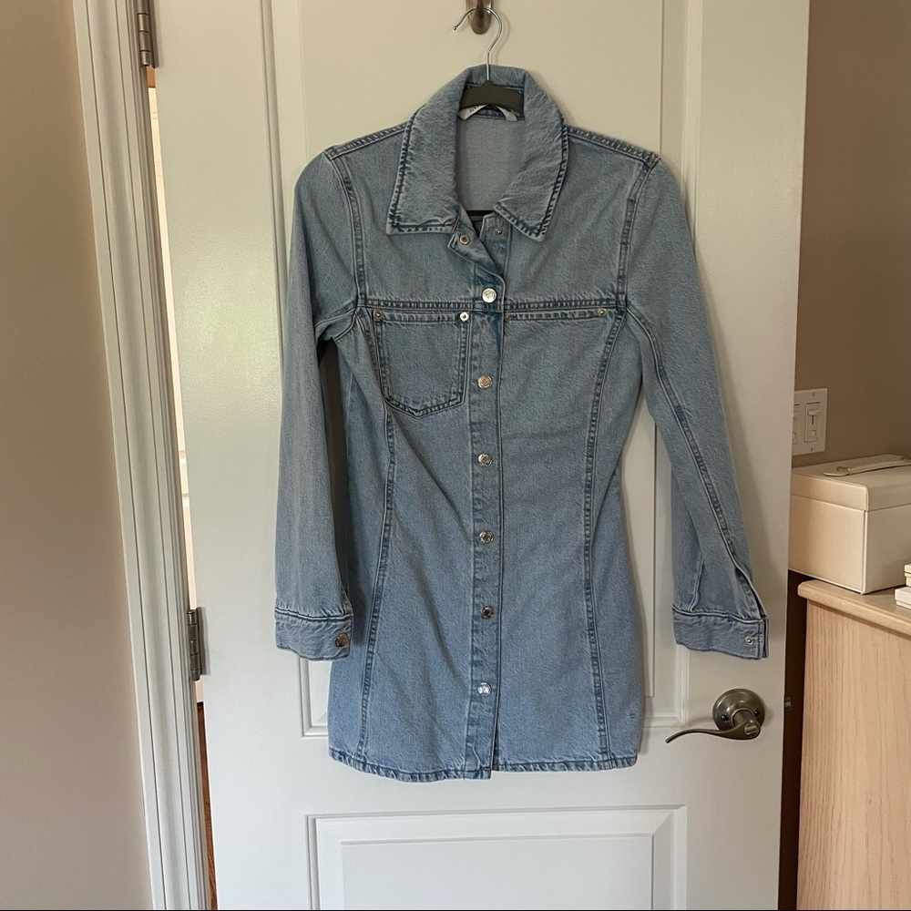 denim dress